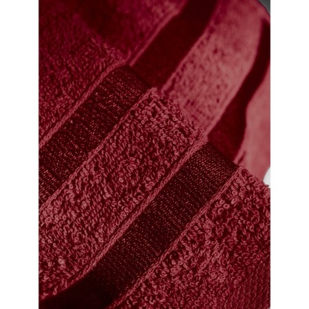 A set of terry towels Pomegranate, size 30x50 cm, 50x90 cm, 70x140 cm, red-4