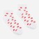 Women's socks, white color, size 23-25