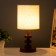 Araz table lamp E27 40W Burgundy 16x16x36 cm Risalux