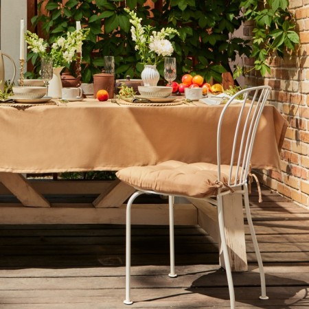 Sidushka Ethel "ECO", Beige color, 42x42 cm, 70% HL, 30% flax, 190 g/m2-2