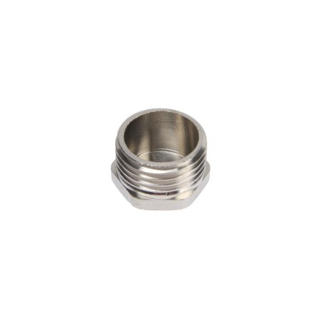 Zein plug, 1/2 ", external thread, nickel -plated brass-1