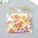 A set of beads for creativity plastic "Hearts and stars" Color 20 g 0.4x0.7x0.7 cm