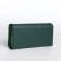 Women's wallet on magnet, green color