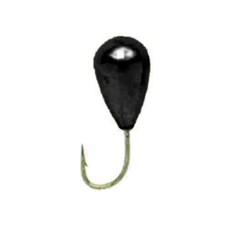 Mormyshka tungsten "drop" with a hole and a Cambrick, weight 0.4 g, 030/b