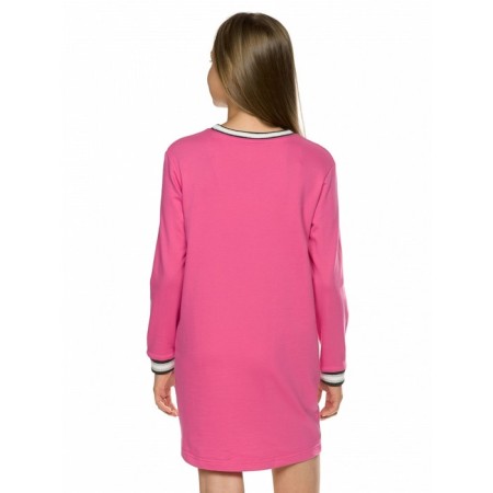 Dress for girls, height 128 cm, raspberry color-2