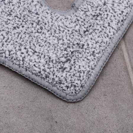 Nozzle for flat mop with vertical spin, 38 × 12 cm, mmcrofiber, color gray color-2