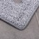 Nozzle for flat mop with vertical spin, 38 × 12 cm, mmcrofiber, color gray color