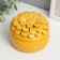 Casmic Coramics "Lush Flower" mustard 9x12x12 cm