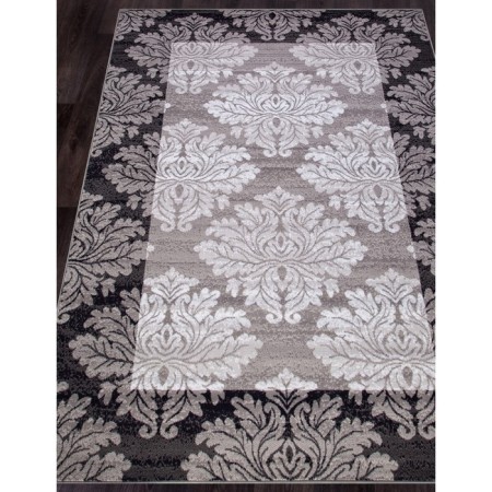 Rectangular carpet Merinos Silver, size 250x350 cm, Gray color