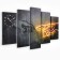 Carty watch Wall Modular "Hands", silent, 80 x 140 cm