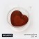 Glass mug with double walls Magistro "Heart", 250 ml