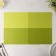 Serving napkin on the table "mood", 45 × 30 cm, green color