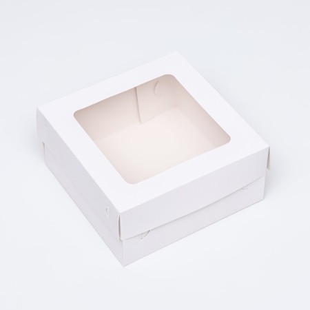 Confectionery packaging, white, 17 x 17 x 8 cm-2