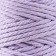 Knitting cord 100% cotton, width 3mm 25m 80g "Lilac" 4.5x4.5x10 cm