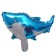 Foil ball 14 "Shark" with a valve