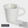 Porcelain coffee coffee magistro argos, 100 ml, white color