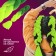 Zumba Kanecalon two-tone, corrugated, 60 cm, 100 g, bright green/lemon color (#by40)