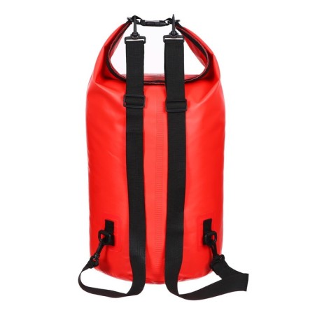 Yugana Germushka, PVC, waterproof 40 liters, two belts, red-7