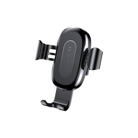 Holder for a smartphone in a car Baseus in an air duct, wireless charging, 2 a, 10W, black-3