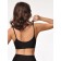 Female top on thin straps in the rubber Mirey Top V-Cutout Spala Stretta, size 44-46, black color