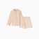 Costume for a boy (shirt and bermuda) minku, ecrew color, height 164 cm