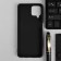 Case for Samsung Galaxy A22, silicone, matte, black