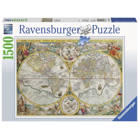 Puzzle Ravensburger "Historical Map", 1,500 details-1