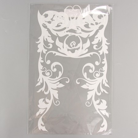 Thermalrotransfer "Pattern without snowflakes", on a sheet 2 pcs.-1