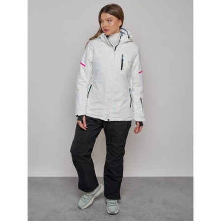 Ski suit female, size 42, white color