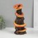 New Year's piggy bank "Snake on the stump" 33 x 14 x 15 cm.