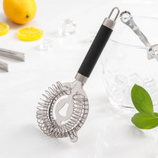 Streiner Venus shallow, stainless steel, black color