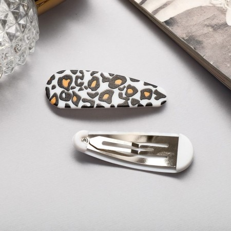 Invisible hair "Paula" (set 2 pcs) Leo, 5 cm-2