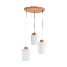 Lumber of the Surveillance Software 10242/3WD WT, 3x60W, E27, 80x33x33 cm, beige color