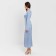 Women's silk dress Mist: Classic Collection p. 44, blue color