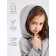 Халат детский с капюшоном Amarobaby Waffle, рост 98-104 см, цвет серый