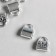 Busina for creativity Metal "Bag" silver 1.2x1 cm