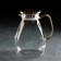 Set for drinks made of glass Magistro "Ice", 5 items: jug 1.6 liters, 4 circles 300 ml