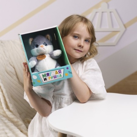 Soft toy "Cat Mike"-5