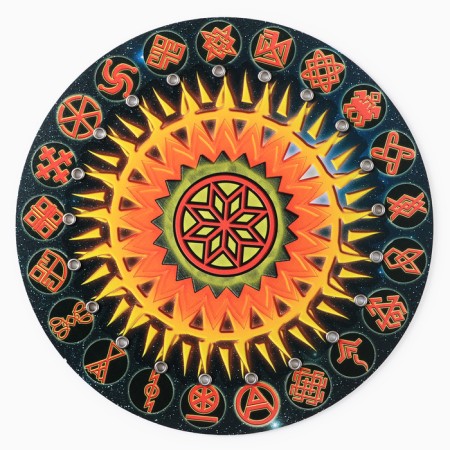 Magic altar "Slavic Pantheon", d = 27cm-1