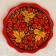 Limonnitsa plate, Khokhloma, 20 cm