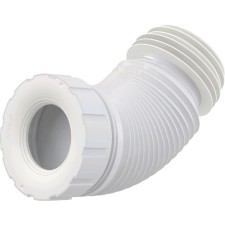 Flexible eyeliner for the release of the Alcaplast a97SN toilet, length 230–530 mm