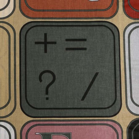 Bed linen 1.5sp Artpostel "Keyboard", 143x215cm, 150x214cm, 70x70cm - 2pcs-1