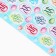 Easter stickers on the eggs "HB", 7.3 x 14.3 cm