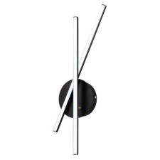 Wall lamp STILFORT 4001/02/02W Galactica, 2x16W, LED, 85x85x445 mm, remote control, 2800-6500k, 1100lm, black color black