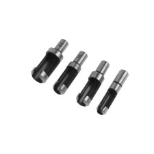 A set of cork drills on the tundra wood, cylindrical shank, 6-8-10-13 mm, 4 pcs.