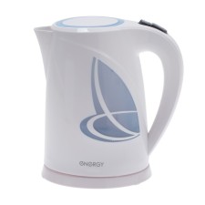 Electric kettle Energy E-211, plastic, 1.8 l, 2200 watts, white and white