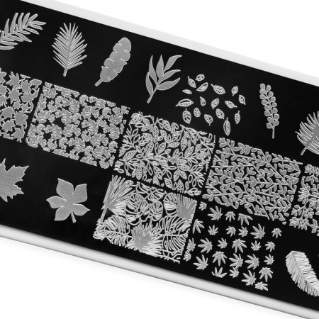 Stamping plate TNL Premium "Leaf"-1
