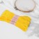 Muline threads 8 ± 1m No. 973 (nab 6 pcs price for nab) bright yellow au