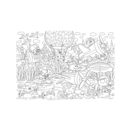 Very large coloring “New Adventures. Mi-mi-Mim ""-3