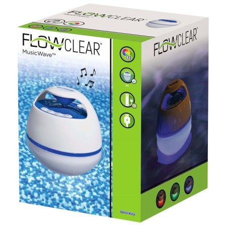 The column is floating, LED, with Bluetooth, from the USB cable, 58700-7